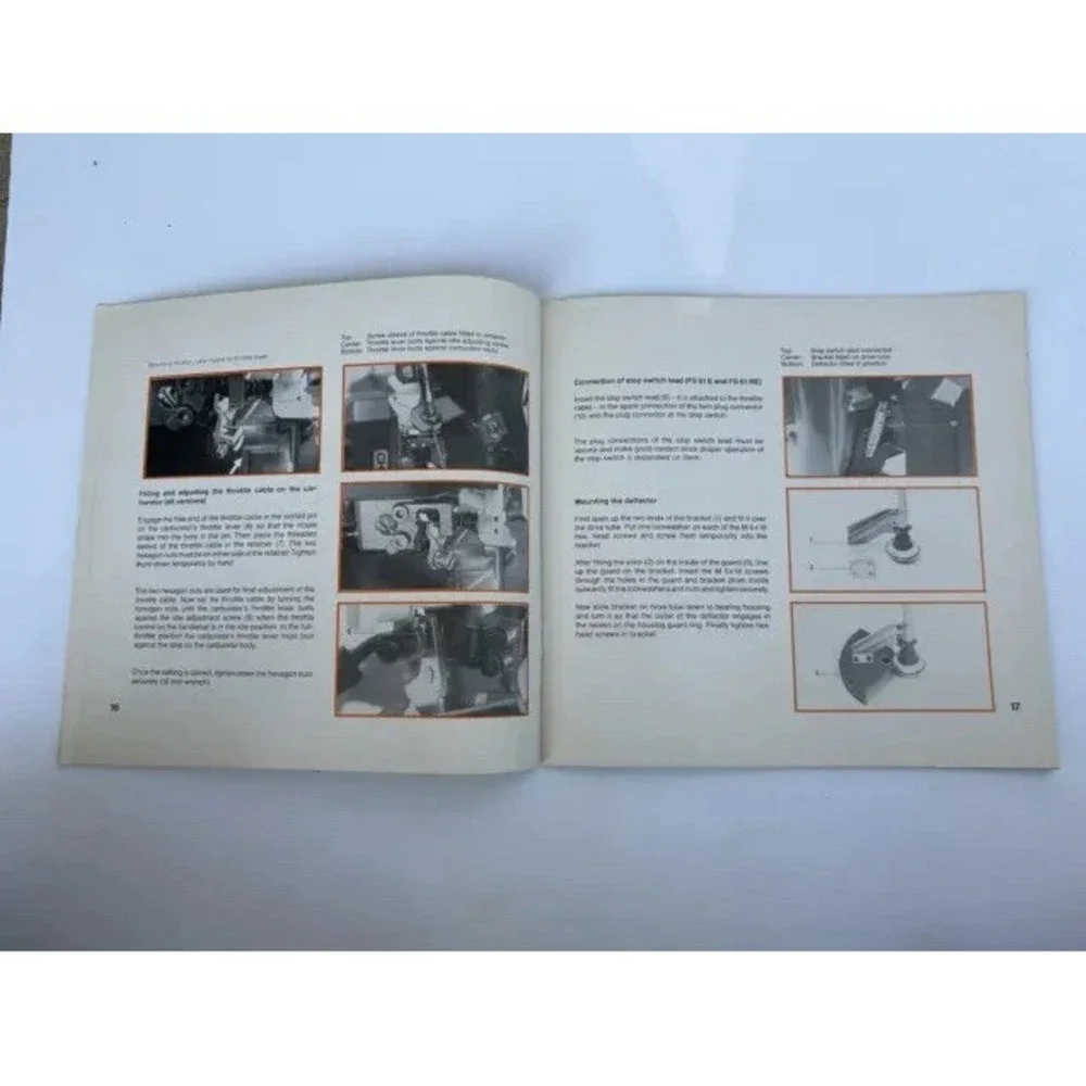 Stihl‎ FS 61 Brushcutter WeedEater WeedWhacker Instruction Owner Operator Manual